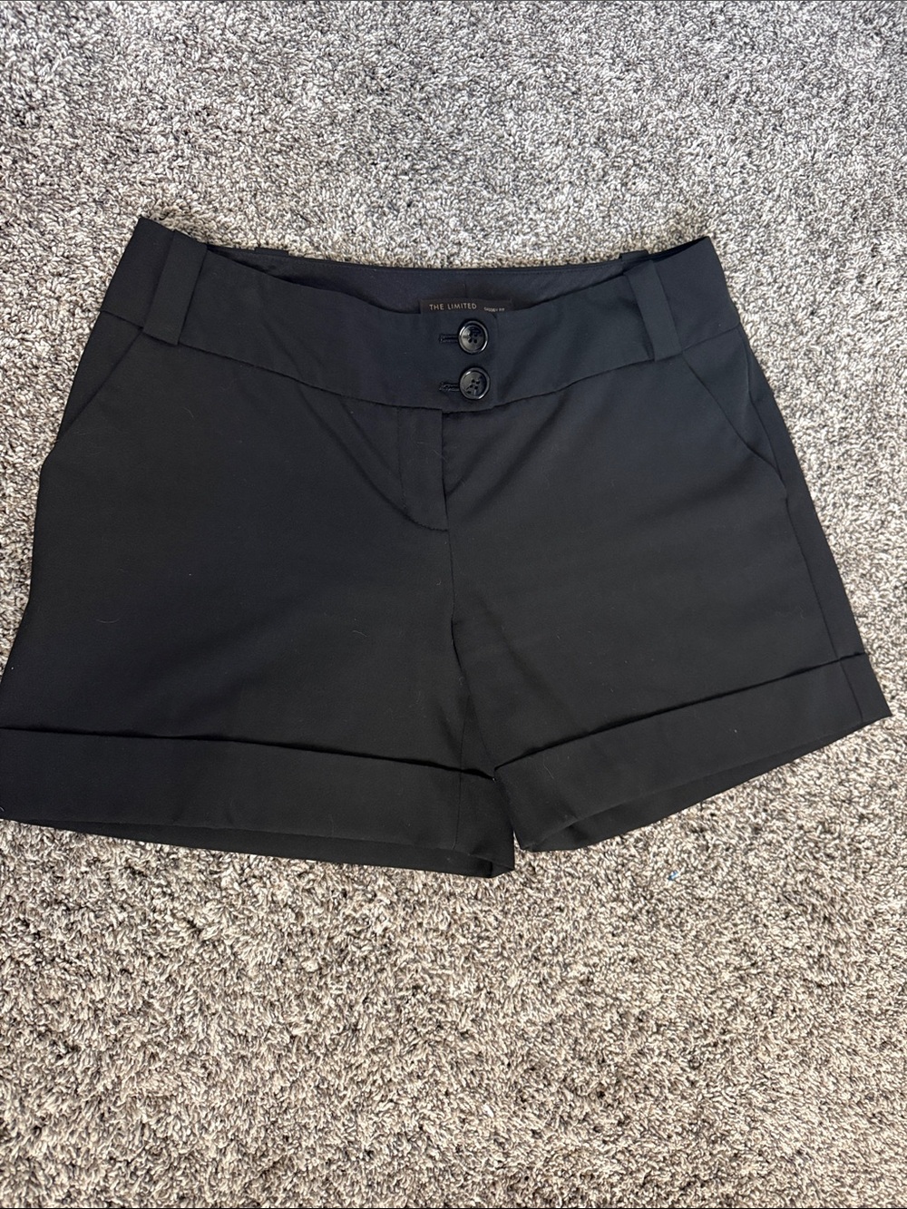 The Limited Brand
Women's Black Dress Shorts - Classic Tailored Style